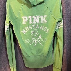 PINK Victoria's Secret Green Hoodie